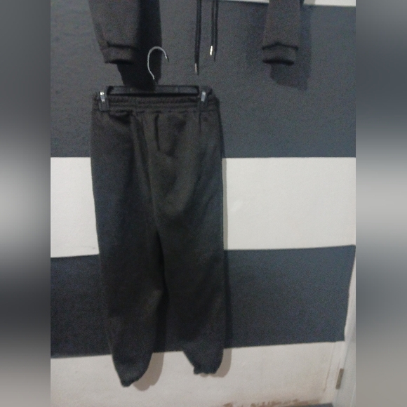 Women black jacket & pant set - Picture 7 of 11